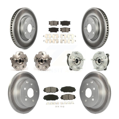 [Avant + Arrière] Kit d'ensemble roulement de roue et moyeu pour Toyota RAV4 KBB-112146