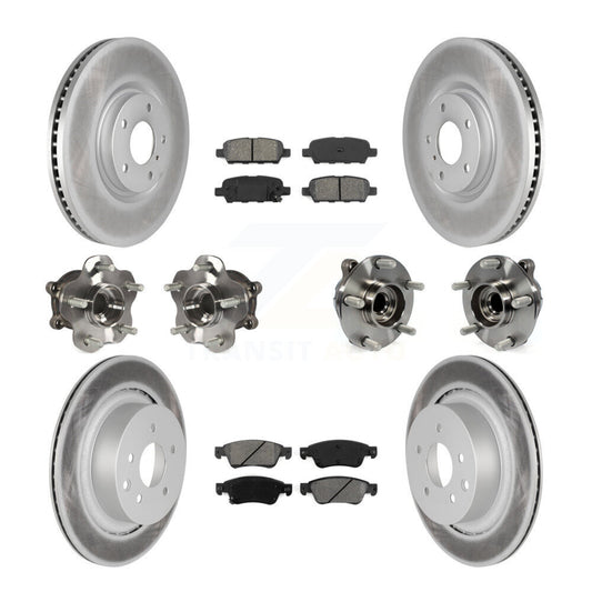 [Avant + Arrière] Kit d'ensemble roulement de roue et moyeu pour INFINITI G37 G35 Q60 KBB-112153