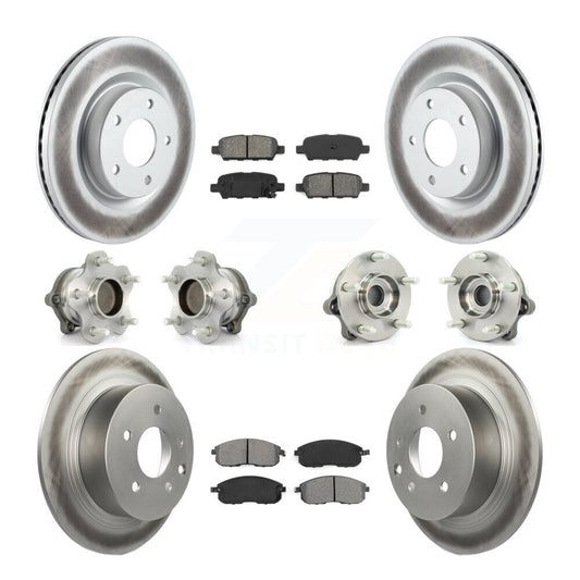 [Avant + Arrière] Kit d'ensemble roulement de roue et moyeu pour Nissan Altima KBB-112170