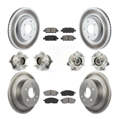 [Avant + Arrière] Kit d'ensemble roulement de roue et moyeu pour Nissan Altima KBB-112172
