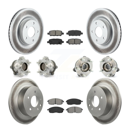 [Avant + Arrière] Kit d'ensemble roulement de roue et moyeu pour Nissan Altima KBB-112172