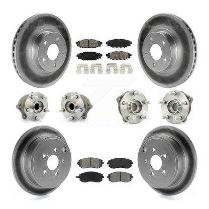 [Avant + Arrière] Kit d'ensemble roulement de roue et moyeu pour Subaru Impreza KBB-112180