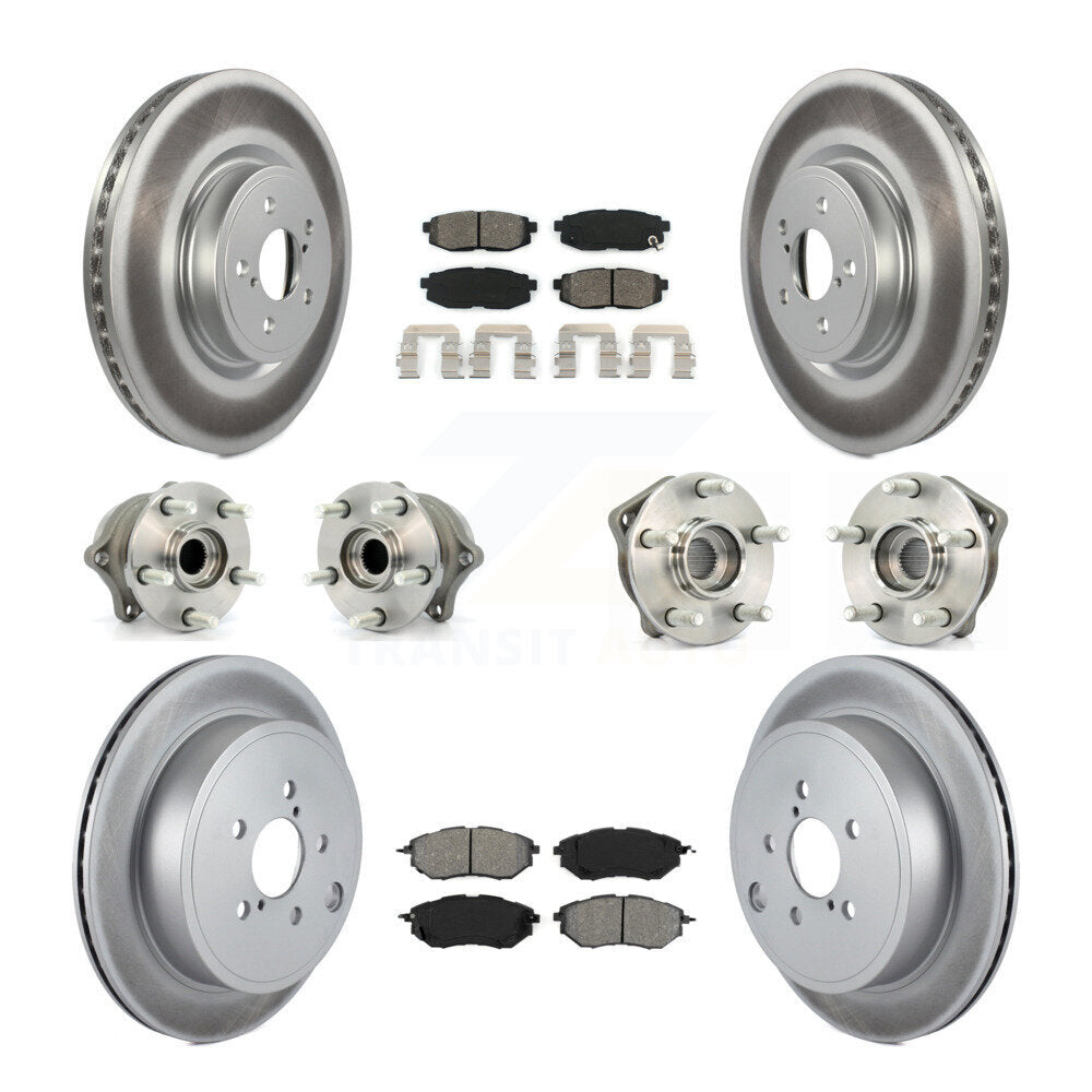 [Avant + Arrière] Kit d'ensemble roulement de roue et moyeu pour Subaru Outback Legacy KBB-112183