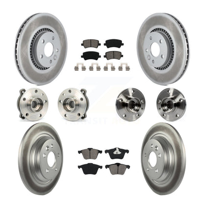 [Avant + Arrière] Kit d'ensemble roulement de roue et moyeu pour Volvo S60 V60 Cross Country KBB-112195