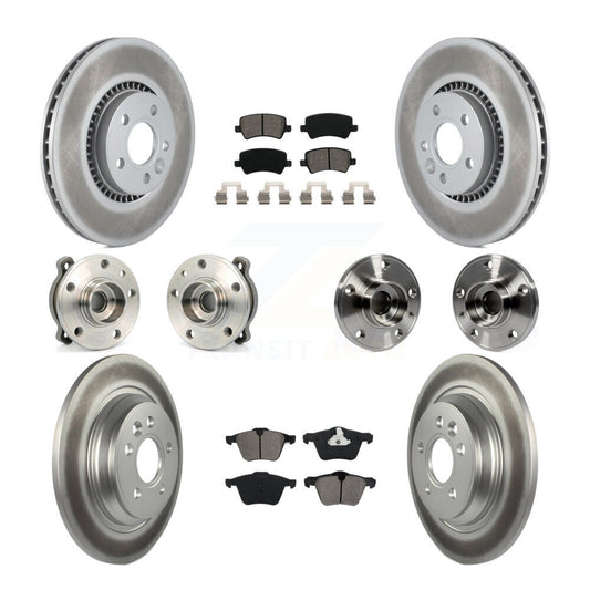 [Avant + Arrière] Kit d'ensemble roulement de roue et moyeu pour Volvo S60 V60 Cross Country KBB-112195
