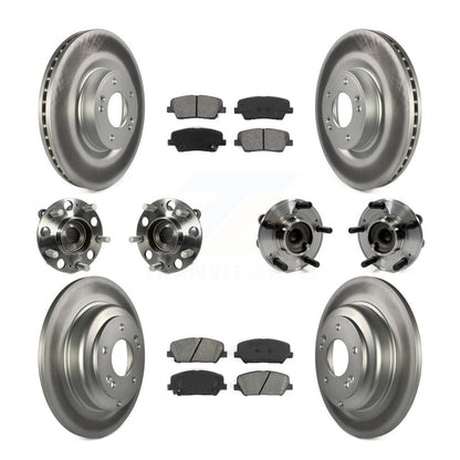 [Avant + Arrière] Kit d'ensemble roulement de roue et moyeu pour Hyundai Genesis Coupe KBB-112199