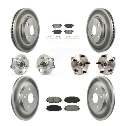 [Avant + Arrière] Kit d'ensemble roulement de roue et moyeu pour 2008-2015 Scion xB KBB-112200