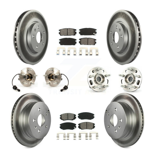 [Avant + Arrière] Kit d'ensemble roulement de roue et moyeu pour 2010-2017 Chevrolet Equinox GMC Terrain KBB-112205