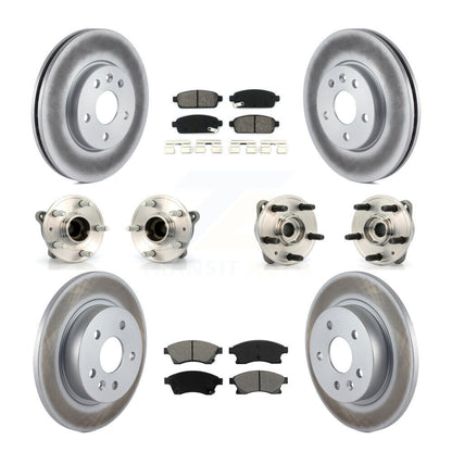 [Avant + Arrière] Kit d'ensemble roulement de roue et moyeu pour 2011-2012 Chevrolet Cruze KBB-112206
