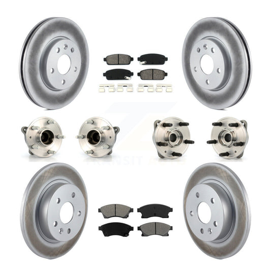 [Avant + Arrière] Kit d'ensemble roulement de roue et moyeu pour 2011-2012 Chevrolet Cruze KBB-112206