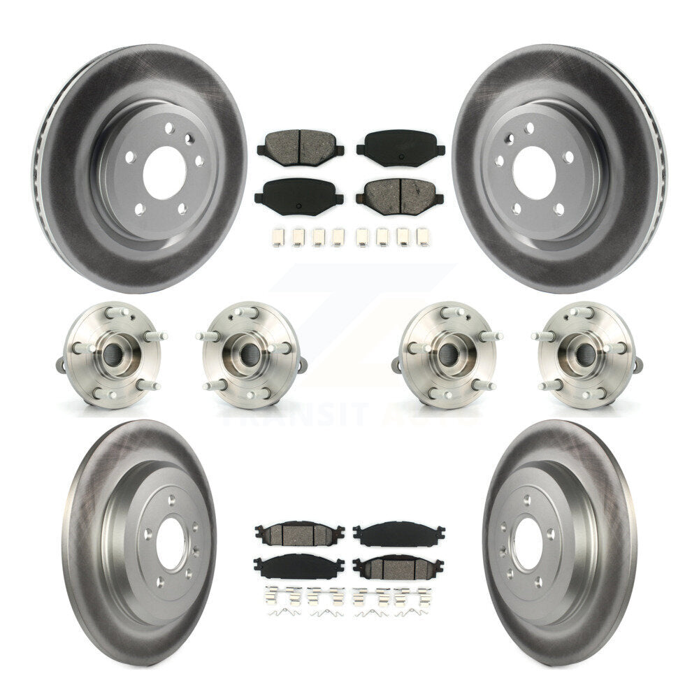 [Avant + Arrière] Kit d'ensemble roulement de roue et moyeu pour Ford Explorer KBB-112207