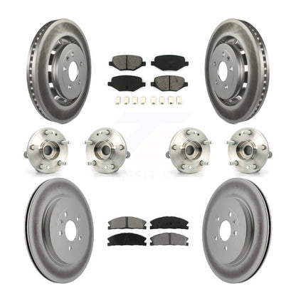 [Avant + Arrière] Kit d'ensemble roulement de roue et moyeu pour Ford Explorer Police Interceptor Utility KBB-112211