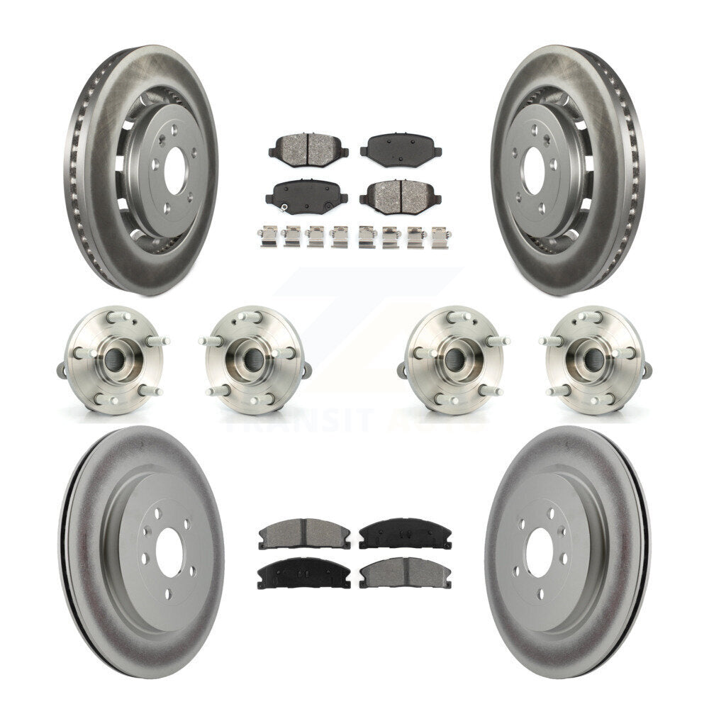 [Avant + Arrière] Kit d'ensemble roulement de roue et moyeu pour Ford Explorer KBB-112212