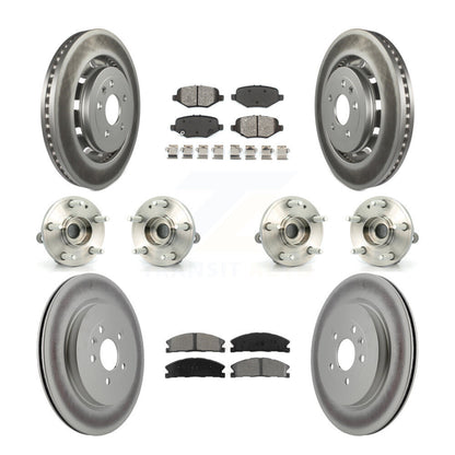 [Avant + Arrière] Kit d'ensemble roulement de roue et moyeu pour Ford Explorer KBB-112212