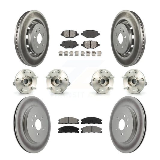 [Avant + Arrière] Kit d'ensemble roulement de roue et moyeu pour Ford Explorer KBB-112212