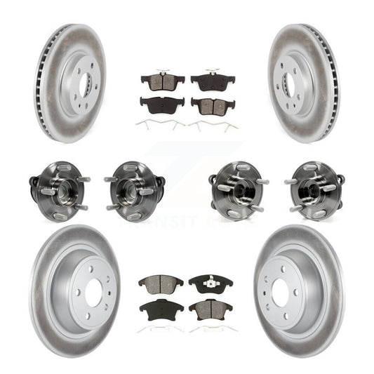 [Avant + Arrière] Kit d'ensemble roulement de roue et moyeu pour Ford Fusion Lincoln MKZ KBB-112213
