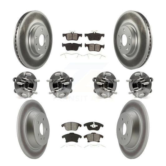 [Avant + Arrière] Kit d'ensemble roulement de roue et moyeu pour Ford Fusion Lincoln MKZ KBB-112216
