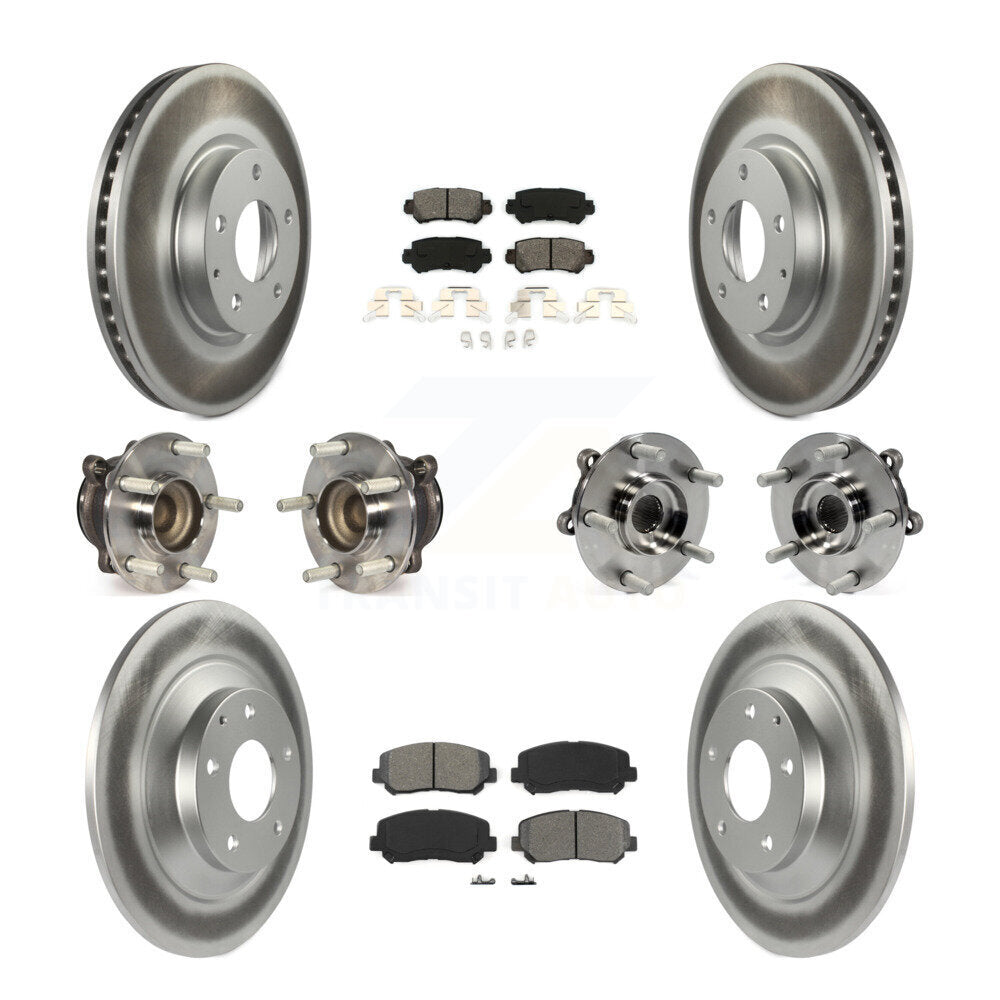 [Avant + Arrière] Kit d'ensemble roulement de roue et moyeu pour Mazda CX-5 FWD KBB-112224