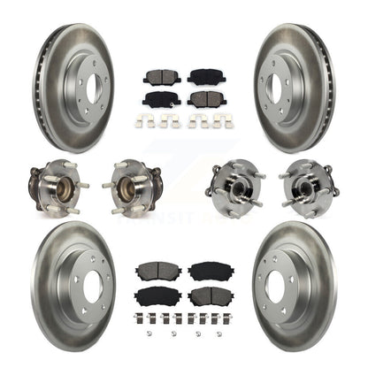 [Avant + Arrière] Kit d'ensemble roulement de roue et moyeu pour Mazda 6 KBB-112225