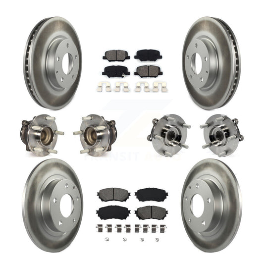 [Avant + Arrière] Kit d'ensemble roulement de roue et moyeu pour Mazda 6 KBB-112225
