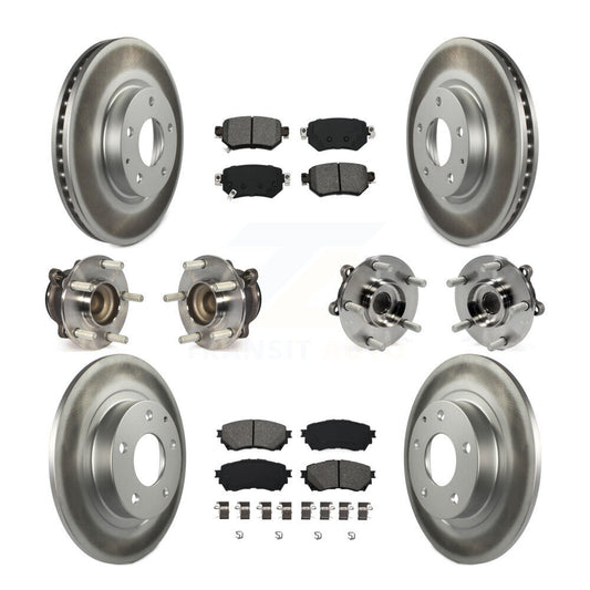 [Avant + Arrière] Kit d'ensemble roulement de roue et moyeu pour 2016-2018 Mazda 6 KBB-112226