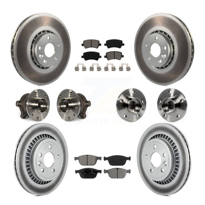[Avant + Arrière] Kit d'ensemble roulement de roue et moyeu pour 2010-2015 Volvo XC60 AWD KBB-112228