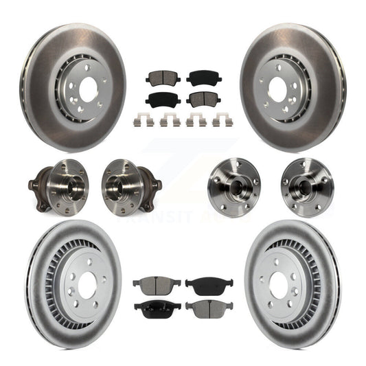 [Avant + Arrière] Kit d'ensemble roulement de roue et moyeu pour 2010-2015 Volvo XC60 AWD KBB-112228