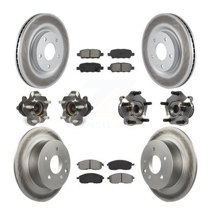 [Avant + Arrière] Kit d'ensemble roulement de roue et moyeu pour 2017-2019 Nissan Sentra Turbocharged KBB-112229