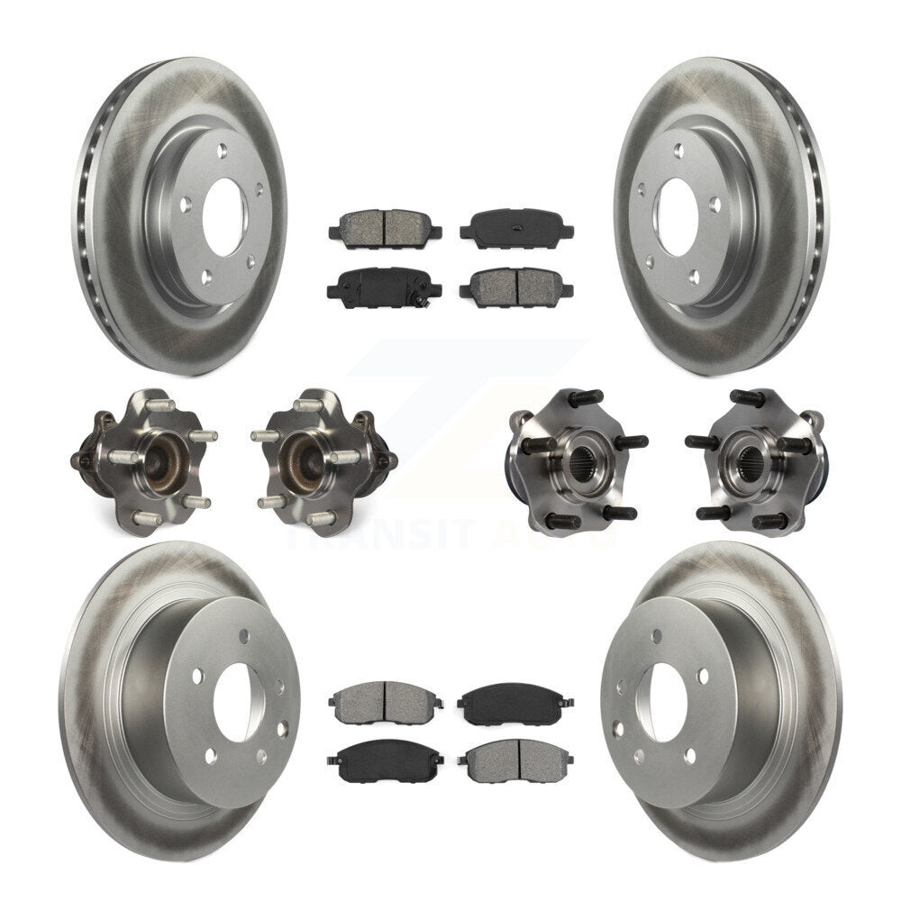 [Avant + Arrière] Kit d'ensemble roulement de roue et moyeu pour Nissan Sentra KBB-112230