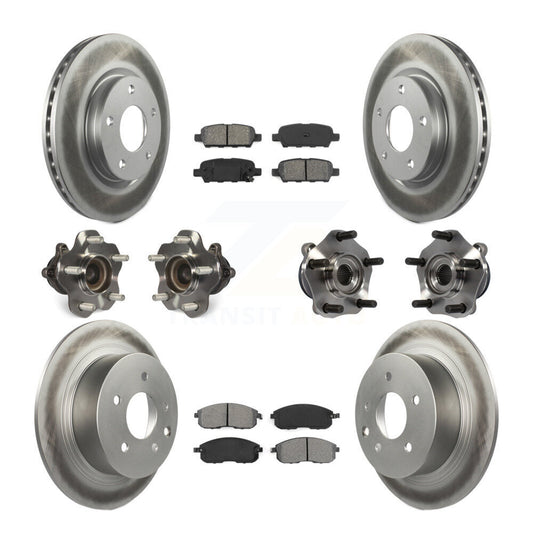 [Avant + Arrière] Kit d'ensemble roulement de roue et moyeu pour Nissan Sentra KBB-112230