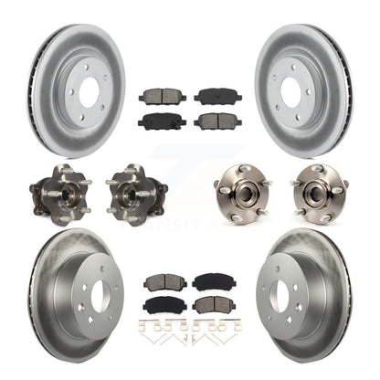 [Avant + Arrière] Kit d'ensemble roulement de roue et moyeu pour 2014-2015 Nissan Rogue Select AWD KBB-112233
