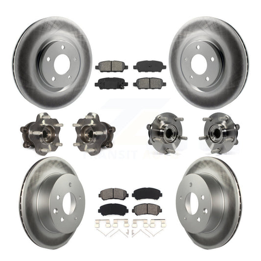 [Avant + Arrière] Kit d'ensemble roulement de roue et moyeu pour Nissan Juke KBB-112234