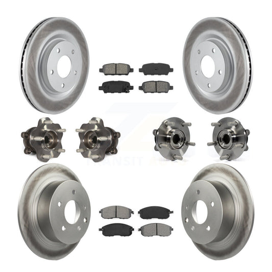 [Avant + Arrière] Kit d'ensemble roulement de roue et moyeu pour Nissan Juke KBB-112235
