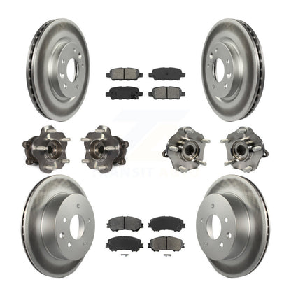 [Avant + Arrière] Kit d'ensemble roulement de roue et moyeu pour Nissan Rogue Sport Qashqai KBB-112236