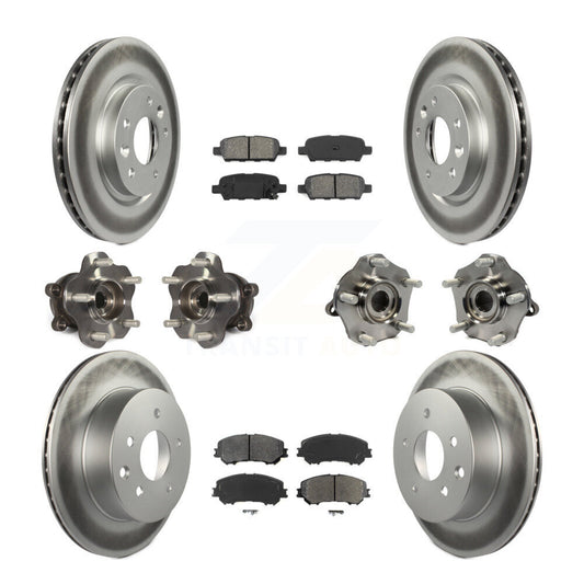 [Avant + Arrière] Kit d'ensemble roulement de roue et moyeu pour Nissan Rogue Sport Qashqai KBB-112236