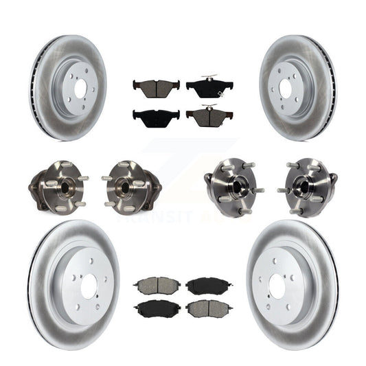 [Avant + Arrière] Kit d'ensemble roulement de roue et moyeu pour 2015-2019 Subaru Outback Legacy KBB-112238