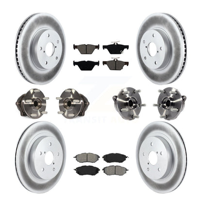 [Avant + Arrière] Kit d'ensemble roulement de roue et moyeu pour 2015 Subaru Legacy 2.5L KBB-112239