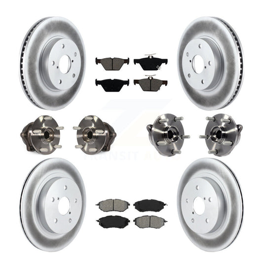 [Avant + Arrière] Kit d'ensemble roulement de roue et moyeu pour 2015 Subaru Legacy 2.5L KBB-112239