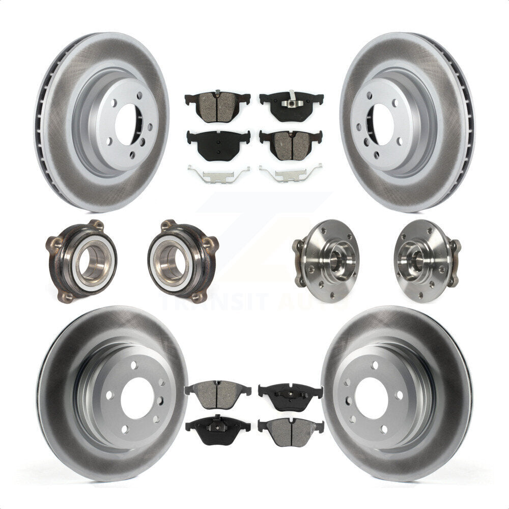 [Avant + Arrière] Kit d'ensemble roulement de roue et moyeu pour 2013 BMW X1 xDrive35i avec AWD KBB-112243 par Transit Auto