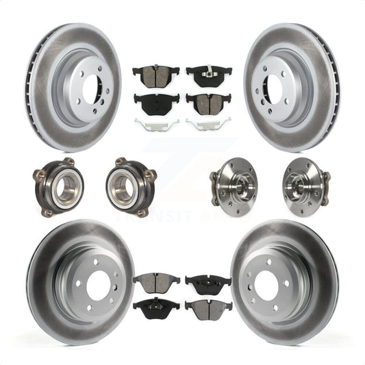 [Avant + Arrière] Kit d'ensemble roulement de roue et moyeu pour 2013 BMW X1 xDrive35i avec AWD KBB-112243 par Transit Auto