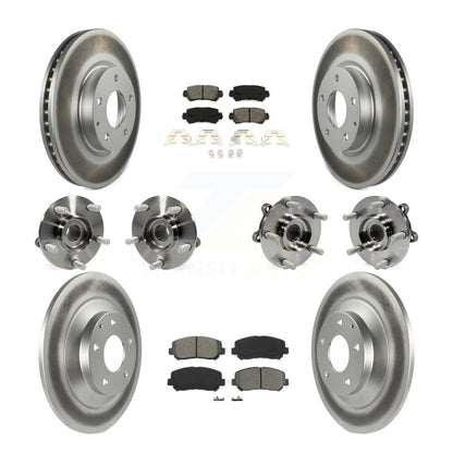 [Avant + Arrière] Kit d'ensemble roulement de roue et moyeu pour Mazda CX-5 AWD KBB-112246