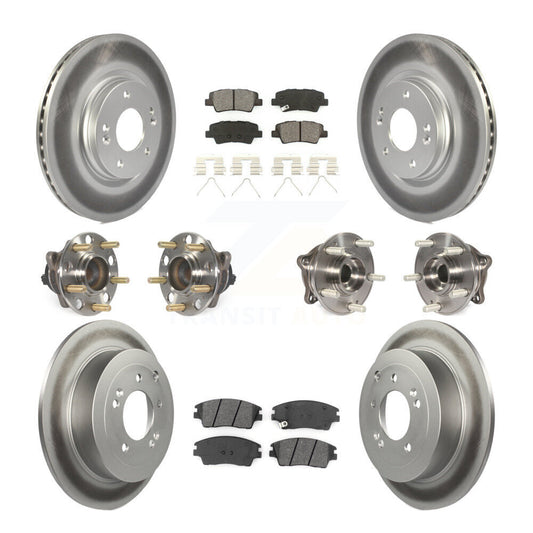 [Avant + Arrière] Kit d'ensemble roulement de roue et moyeu pour Hyundai Tucson Kia Sportage KBB-112252