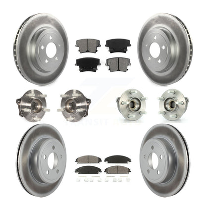 [Avant + Arrière] Kit d'ensemble roulement de roue et moyeu pour Dodge Charger Chrysler 300 Challenger KBB-112253
