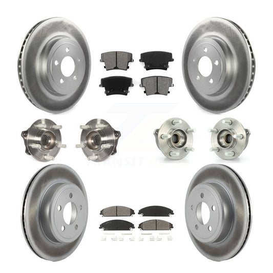 [Avant + Arrière] Kit d'ensemble roulement de roue et moyeu pour Dodge Charger Chrysler 300 Challenger KBB-112253