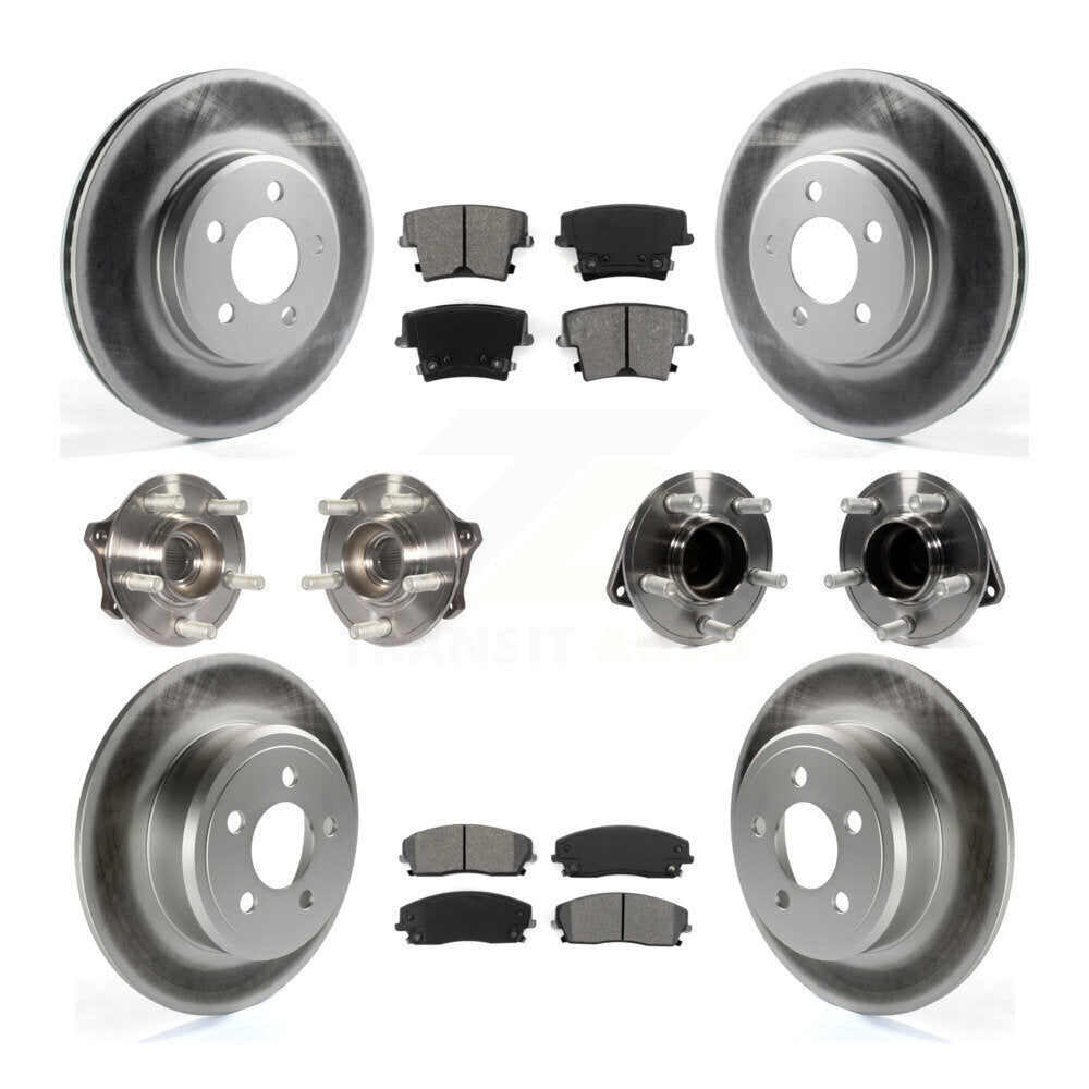 [Avant + Arrière] Kit d'ensemble roulement de roue et moyeu pour Dodge Charger Chrysler 300 Challenger KBB-112255