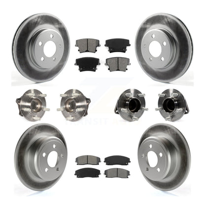 [Avant + Arrière] Kit d'ensemble roulement de roue et moyeu pour Dodge Charger Chrysler 300 Challenger KBB-112255