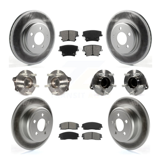 [Avant + Arrière] Kit d'ensemble roulement de roue et moyeu pour Dodge Charger Chrysler 300 Challenger KBB-112255