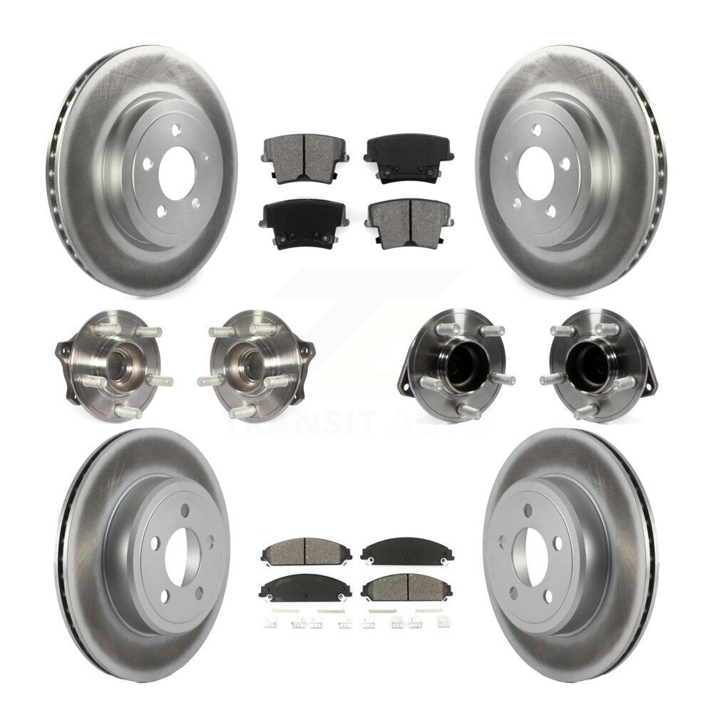 [Avant + Arrière] Kit d'ensemble roulement de roue et moyeu pour Dodge Challenger Chrysler 300 Charger KBB-112256
