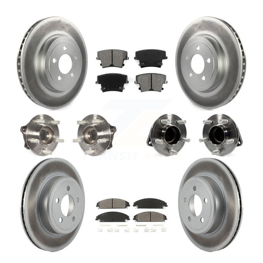 [Avant + Arrière] Kit d'ensemble roulement de roue et moyeu pour Dodge Challenger Chrysler 300 Charger KBB-112256