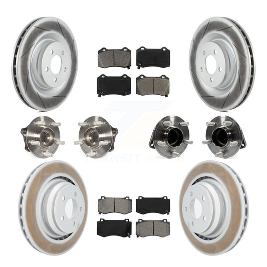 [Avant + Arrière] Kit d'ensemble roulement de roue et moyeu pour Dodge Charger Challenger KBB-112258